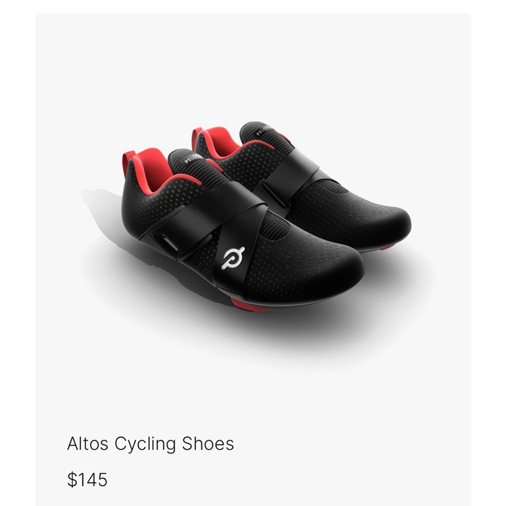 Pelaton altos cycling shoes